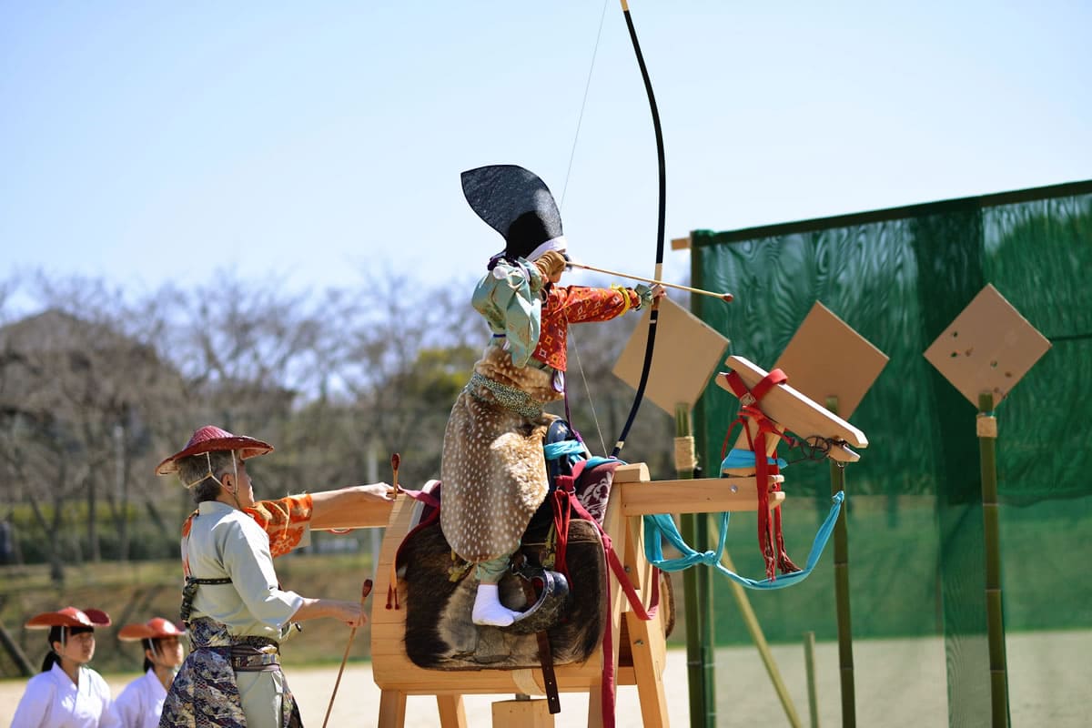 流鏑馬まつりの様子