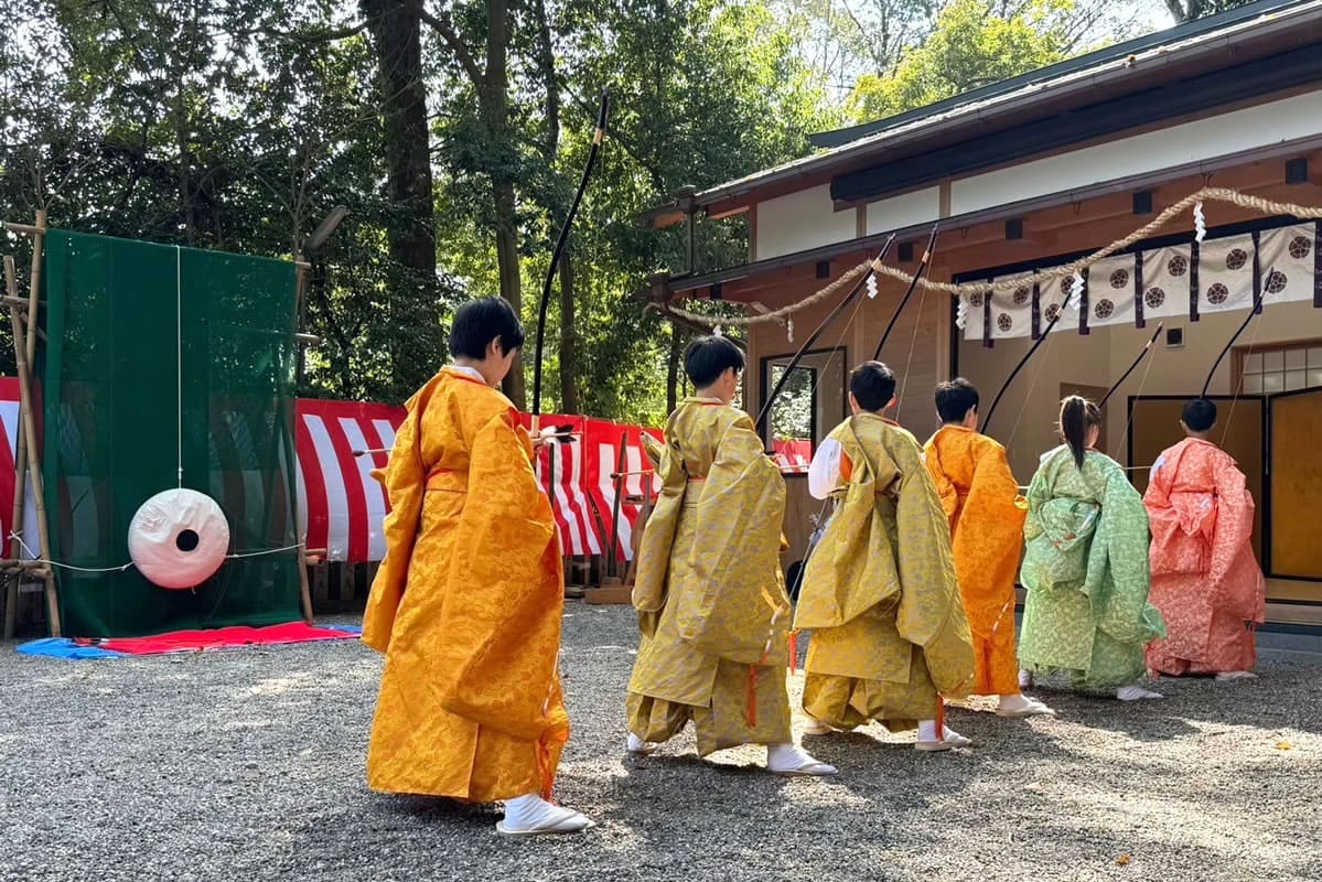流鏑馬まつりの様子