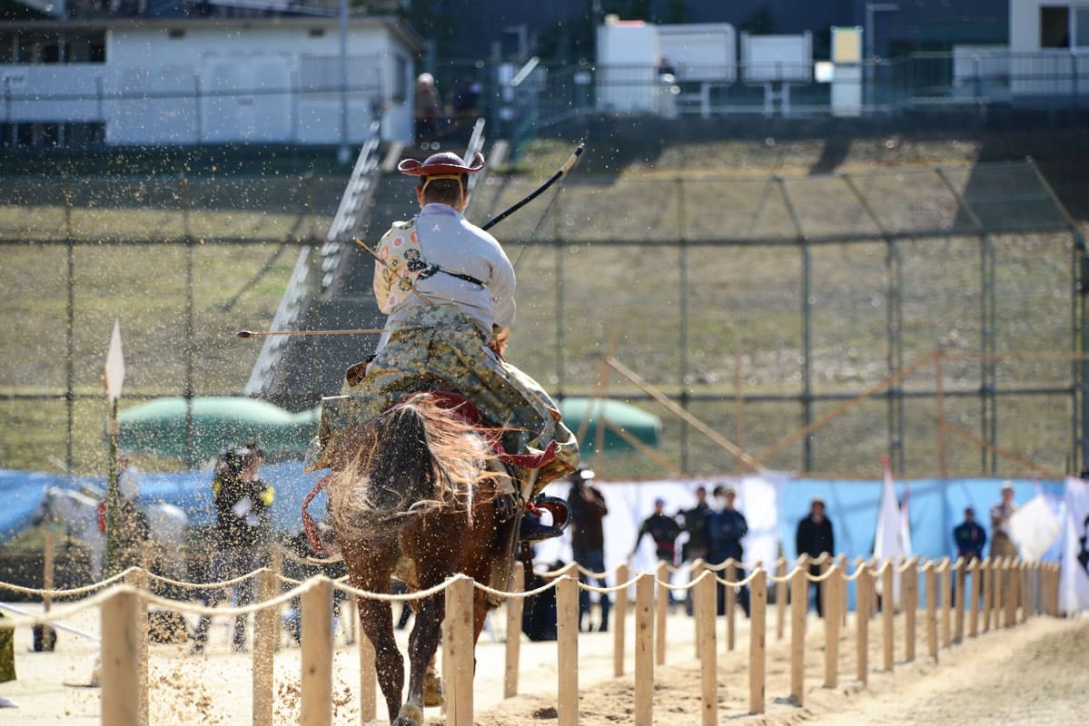 流鏑馬まつりの様子